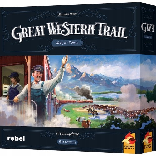 Great Western Trail: Železnica na sever - Spoločenská hra Rebel